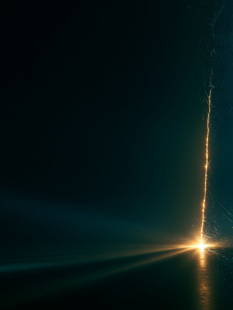 Golden Light Abstract Poster. poster — abstract art
