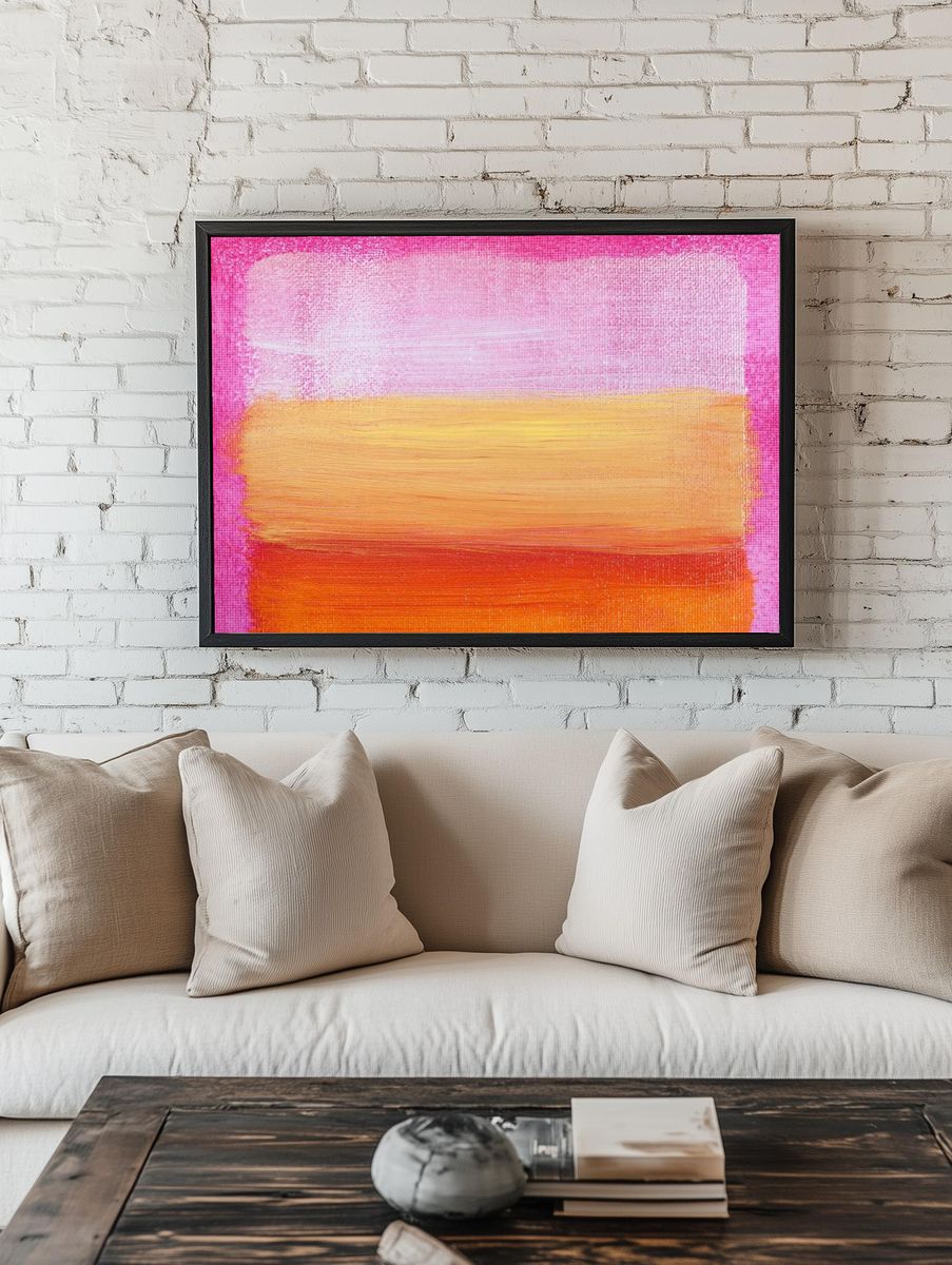 Abstract painting, textured, art, background. room preview