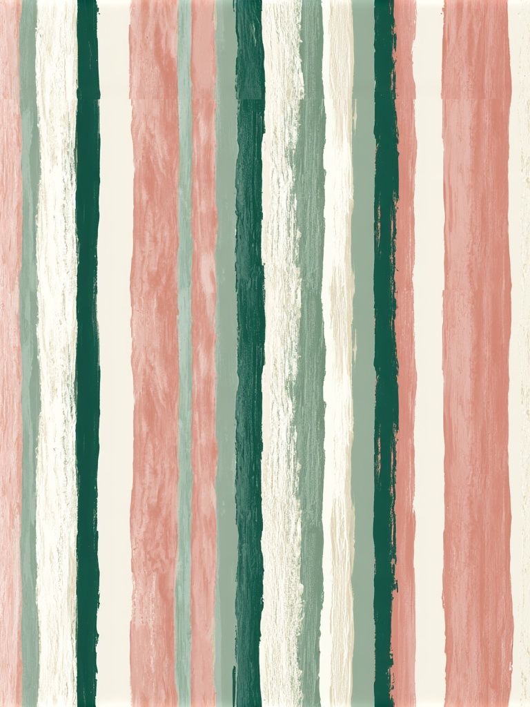 Pastel Brush Stripe Abstract Print. poster — abstract art