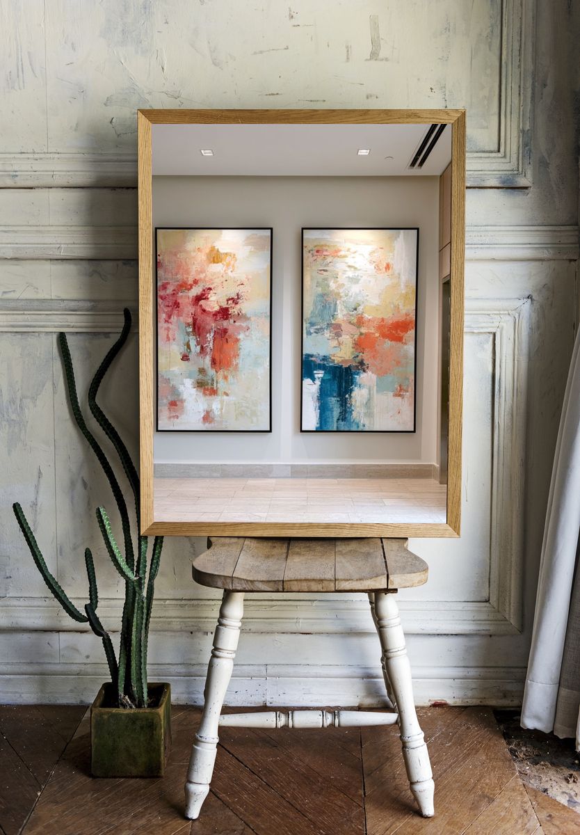 Abstract Color Field Poster Set. room preview