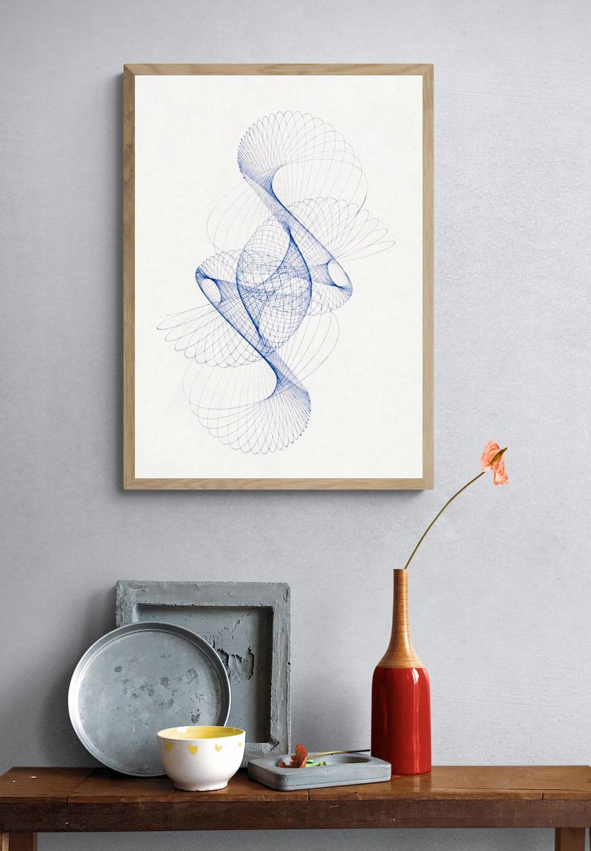 Pendulum Curve illustration high resolution. — room view 3