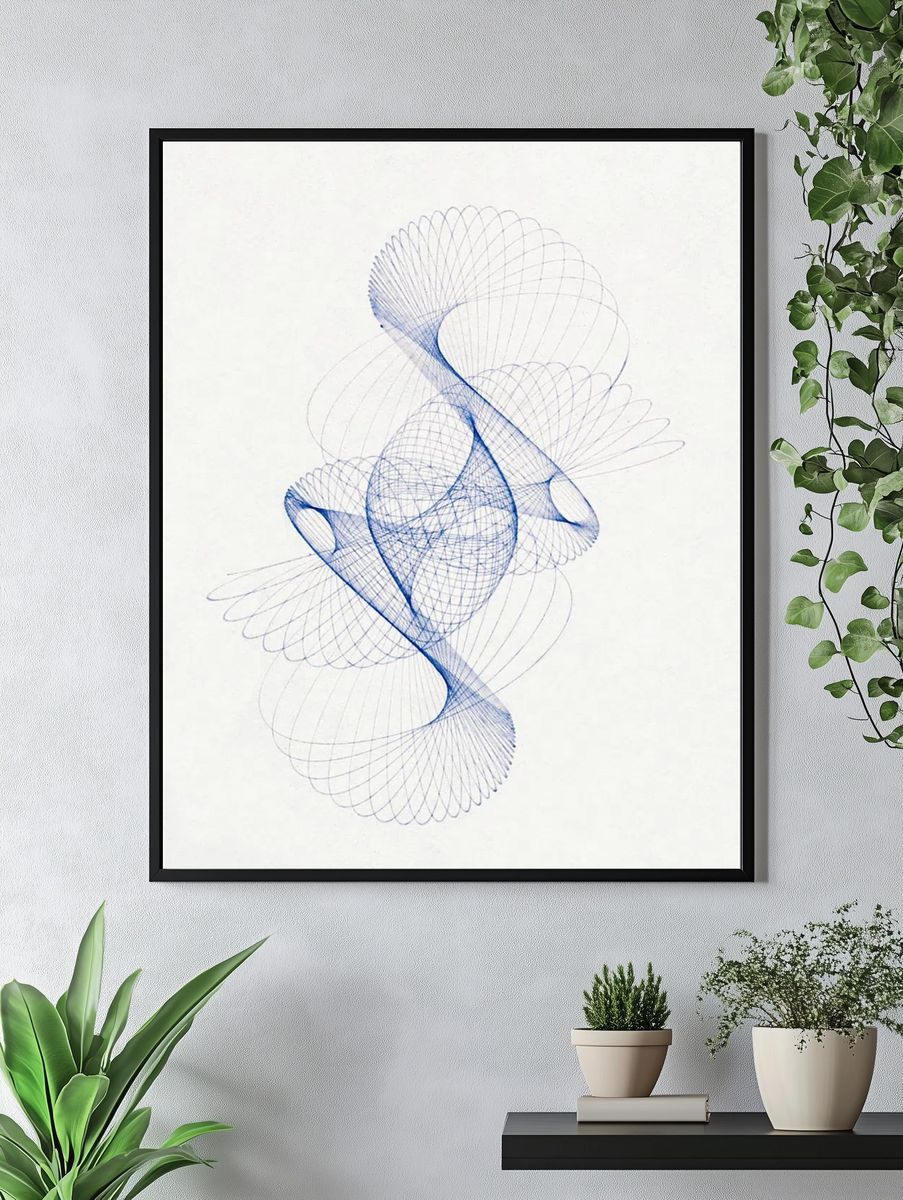 Pendulum Curve illustration high resolution. — room view 4