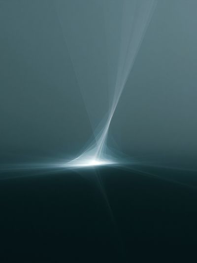 Ethereal Light Abstract Poster.