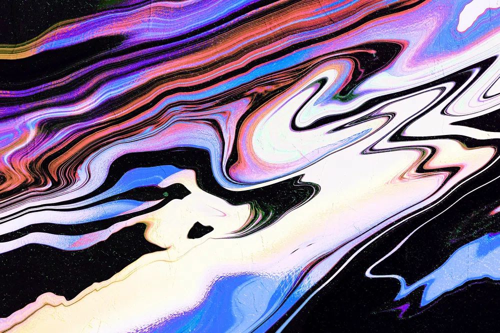 flVibrant colorful fluid art background. poster — abstract art
