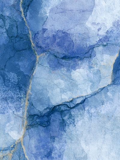 Blue Marble Texture Abstract Poster.