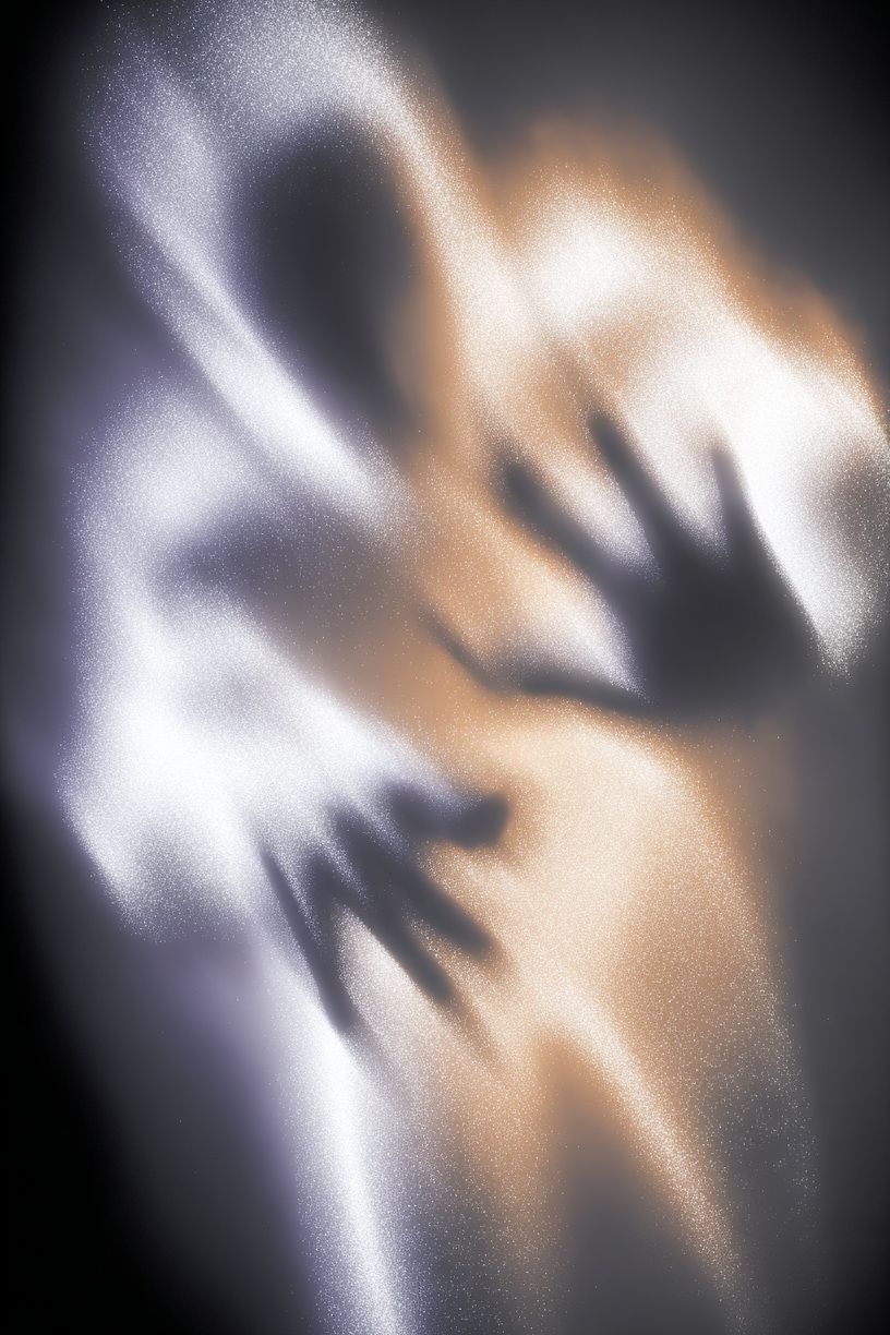 Abstract Light Forms Poster. poster detail