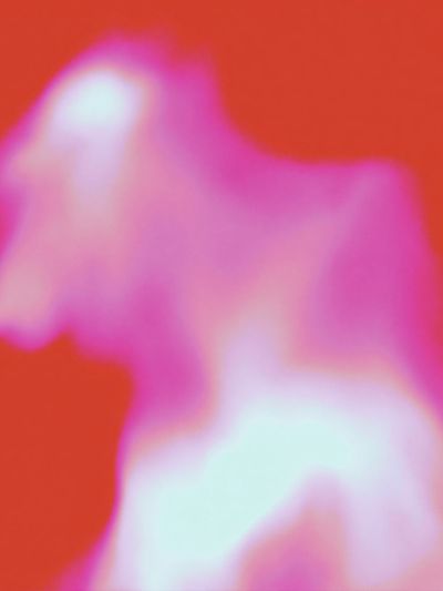 Neon Blur Abstract Poster. poster