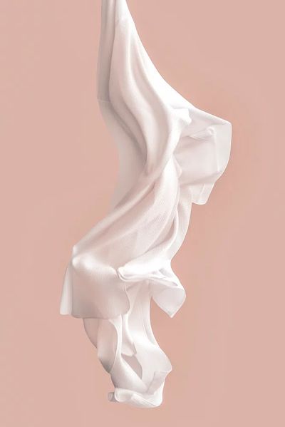 Pink fabric motion texture background.