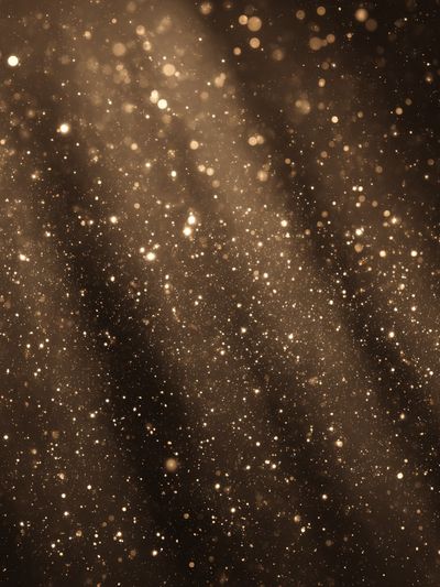 Golden Dust Abstract Poster.
