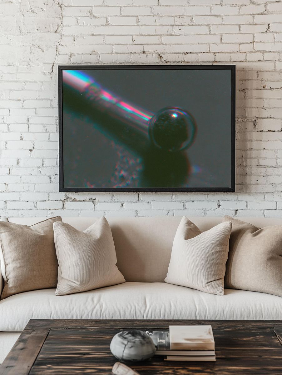 Prismatic Orb Abstract Poster. room preview