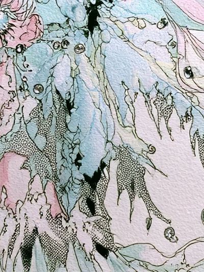 Pastel Dreamscape Abstract Poster.
