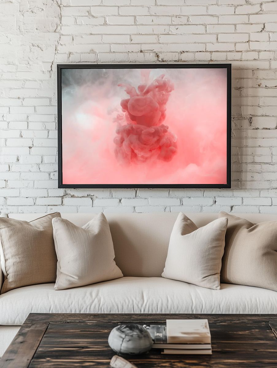 Acryllic color dissolving in water room preview