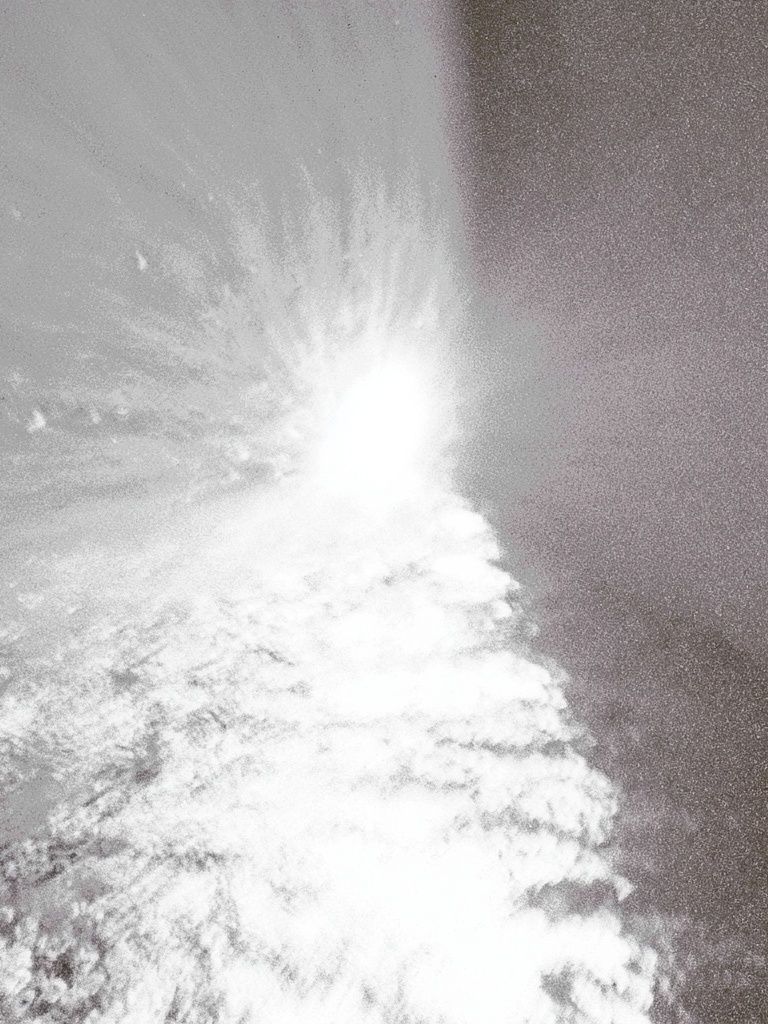 Silver Burst Abstract Print. poster — abstract art