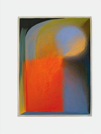 Color Field Abstract Poster.
