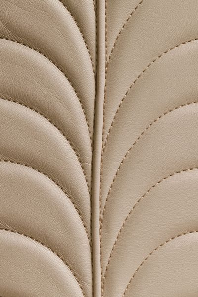 Beige Leather Texture Abstract Poster.