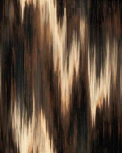 Earth-Tone Abstract Streaks Poster.