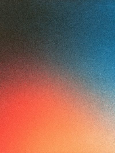 Sunset Gradient Abstract Poster.