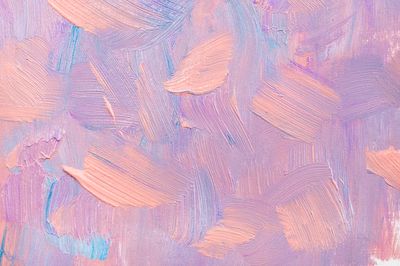 Paint smudge textured background pink. poster print
