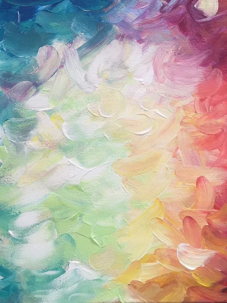 Free abstract colorful painting background. poster — abstract art