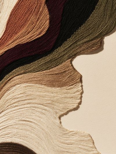 Textured Earth Tones Abstract Poster.