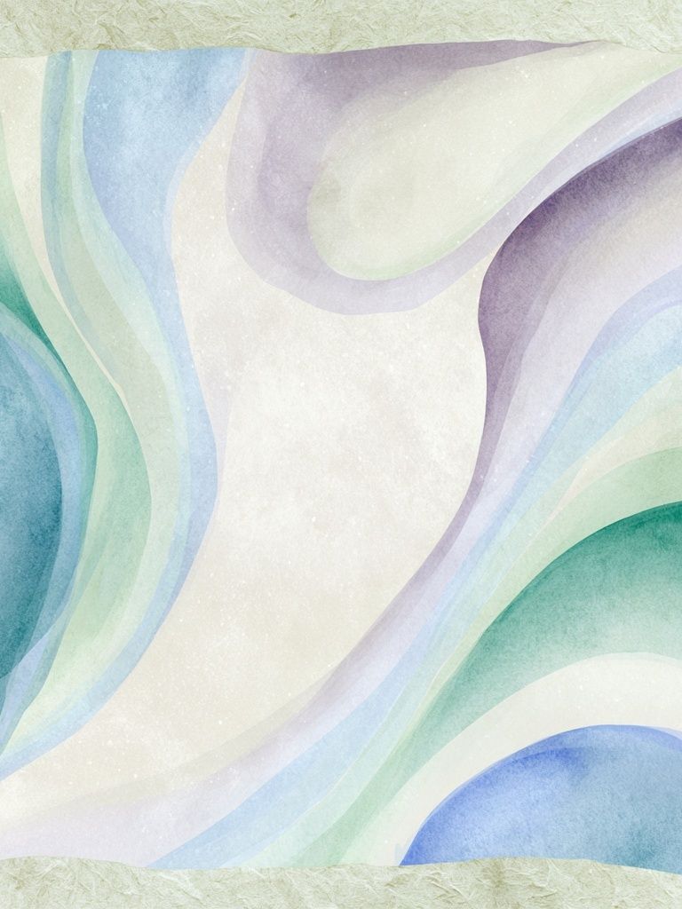 Pastel Wave Abstract Print. poster — abstract art