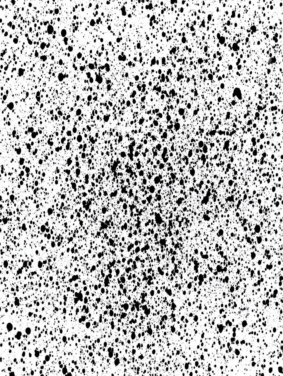 Black Ink Splatter Abstract Poster. poster — abstract art