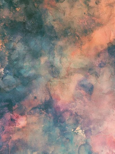 Pastel Nebula Abstract Poster.