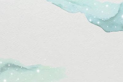Green watercolor gradient textured paper. poster