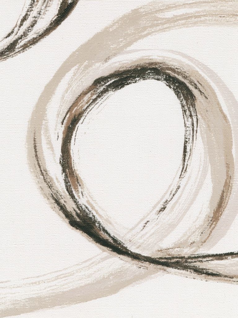 Neutral Brushstroke Abstract Poster. poster — abstract art