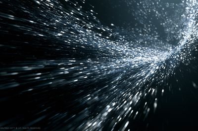 Starlight Motion Abstract Poster.
