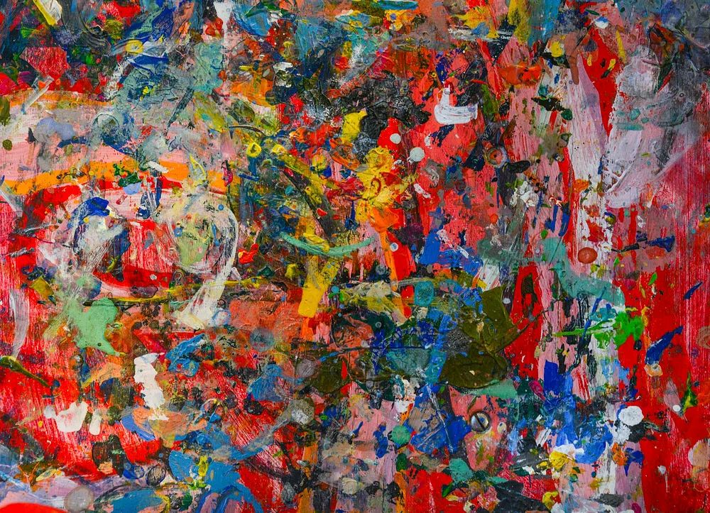 Free bold abstract painting background. poster detail