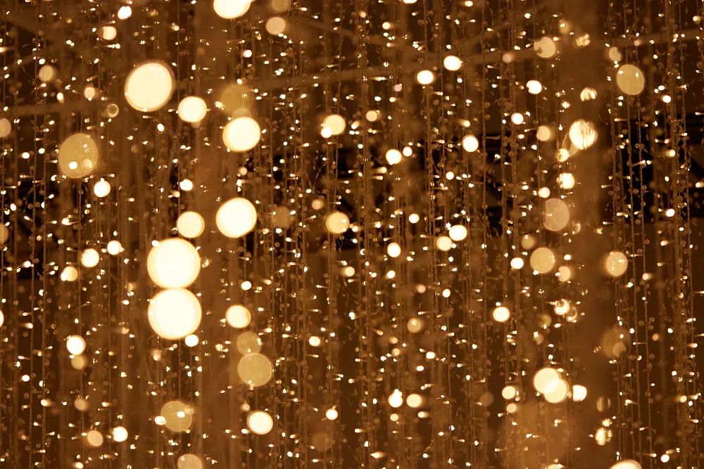 Gold glitter background, free public. poster detail