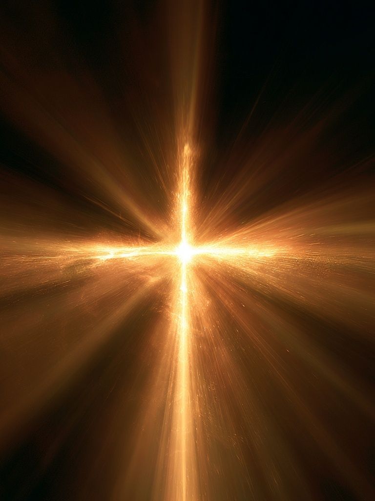 Golden Light Burst Abstract Poster. poster — abstract art