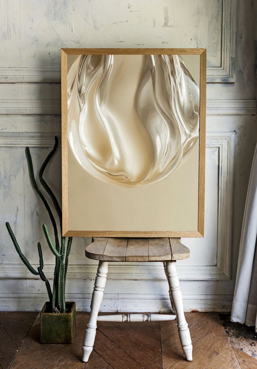 Glass Orb Abstract Poster. room preview