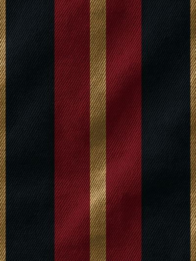 Red and Black Stripes Abstract Print.