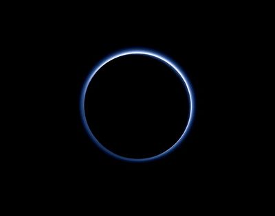 New Horizons Finds Blue Skies. poster