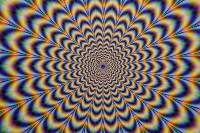 Illusion background.