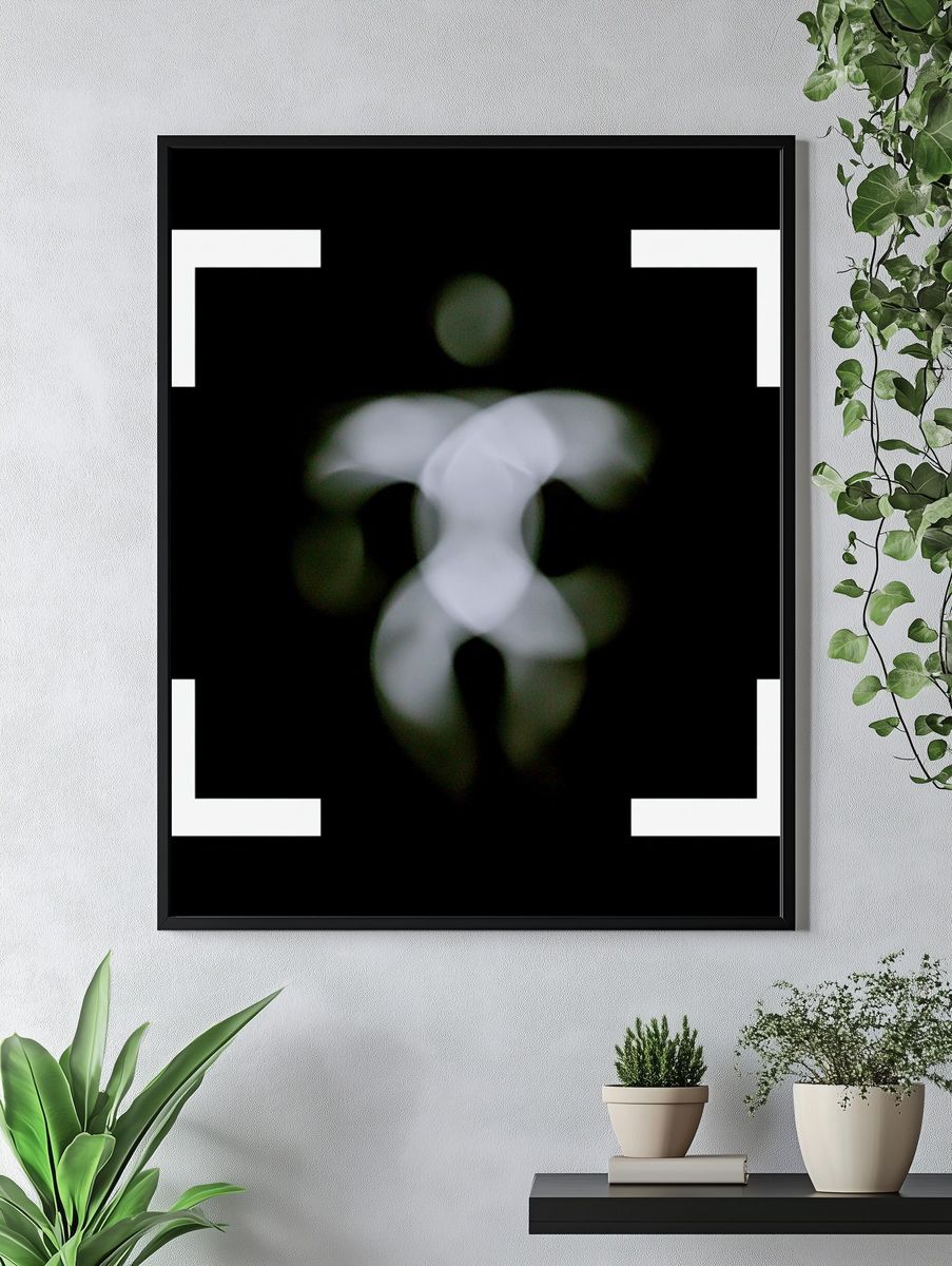 Abstract Light Blur Poster. — room view 4