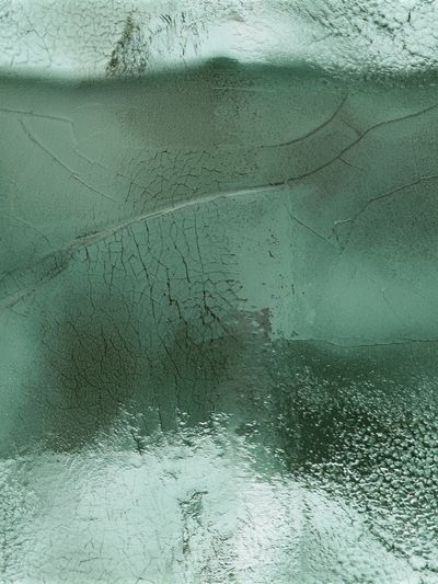 Mint Textured Abstract Poster.
