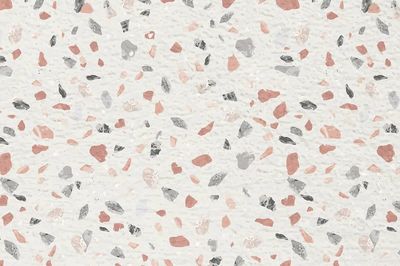 Pastel Terrazzo pattern background, abstract. poster