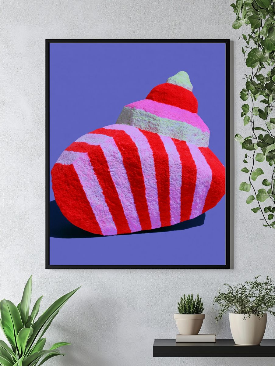 Candy Rock Abstract Poster. — room view 4