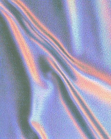 Holographic Silk Abstract Poster. poster — abstract art