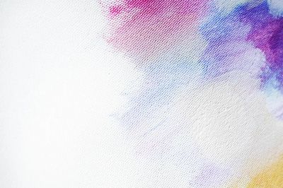 Colorful brush stroke canvas background. poster