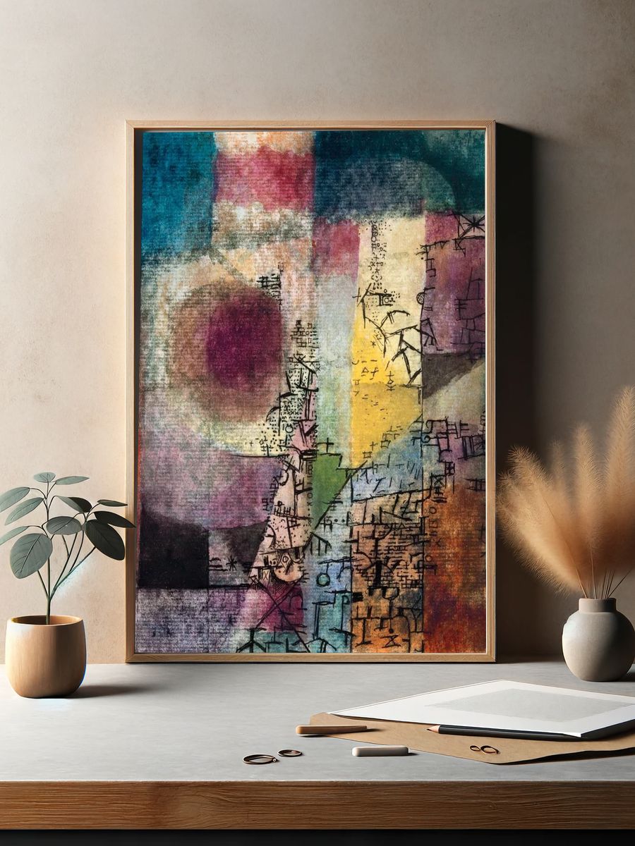 Untitled (1914) painting high resolution. — room view 2