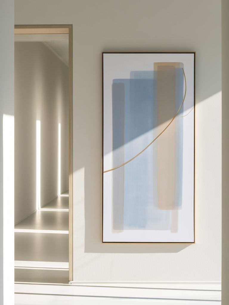 Soft Geometry Abstract Poster. poster — abstract art