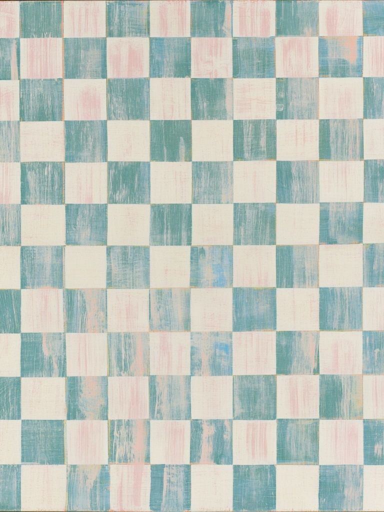 Pastel Checkerboard Abstract Poster. poster — abstract art