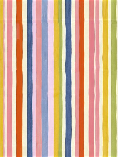 Pastel Stripe Abstract Poster. poster