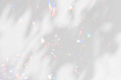 Holographic leaf shadow background illustration