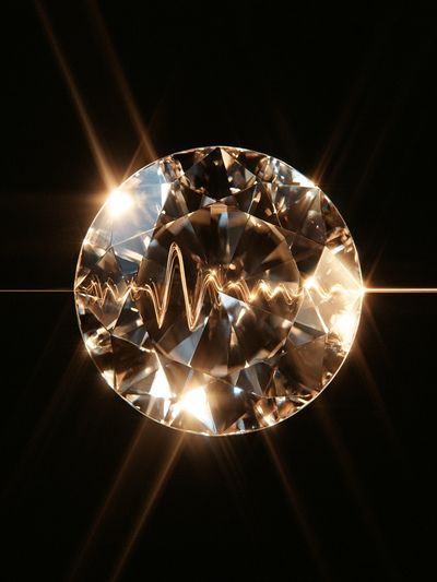 Crystal Orb Abstract Poster.