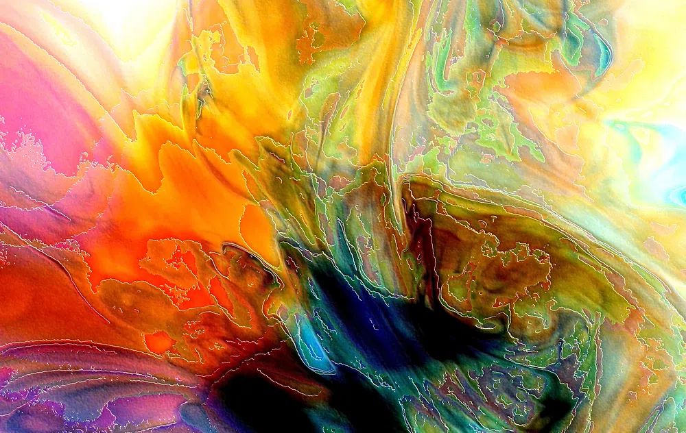 Free abstract watercolor background image. poster detail
